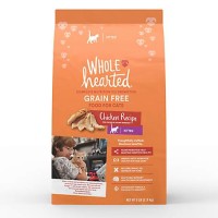 WholeHearted Grain Free Chicken Formula Dry Kitten Food, 5 lbs.